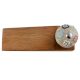 2 Pieces Multicolor Crackle Ceramic Wooden Door Stopper